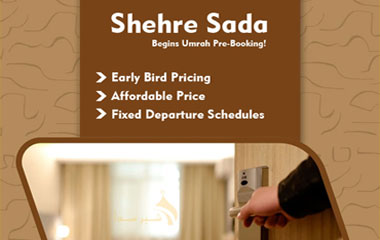 Shehre Sada Begins Umrah Pre Booking